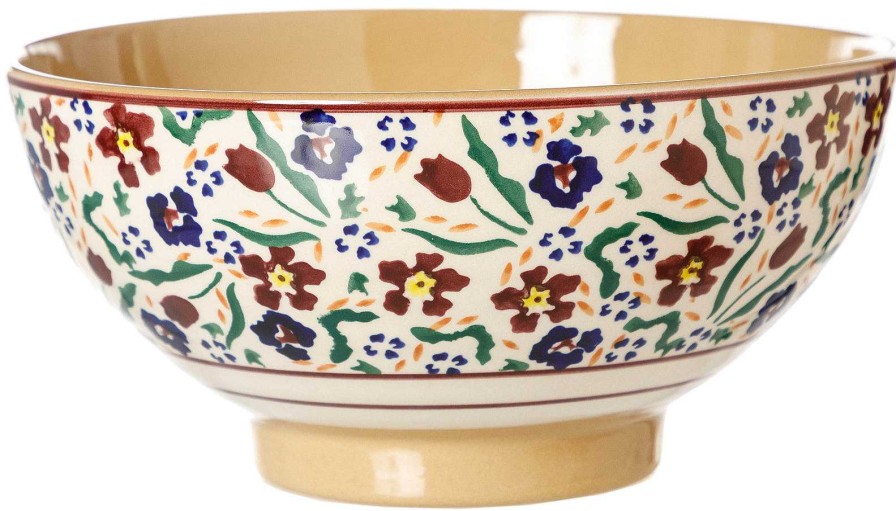 Nicholas Mosse Vegetable Bowl Wild Flower Meadow Hot