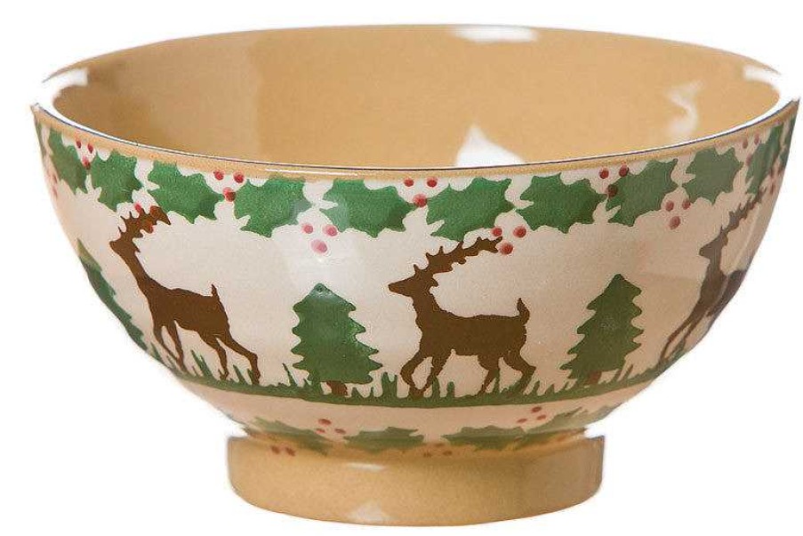 Nicholas Mosse Small Bowl Reindeer Best