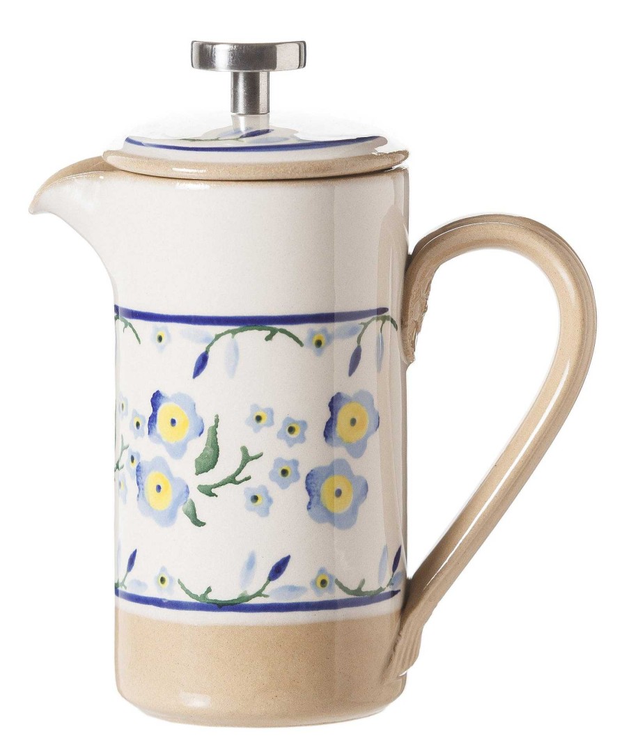 Nicholas Mosse Small Cafetiere Forget Me Not Hot