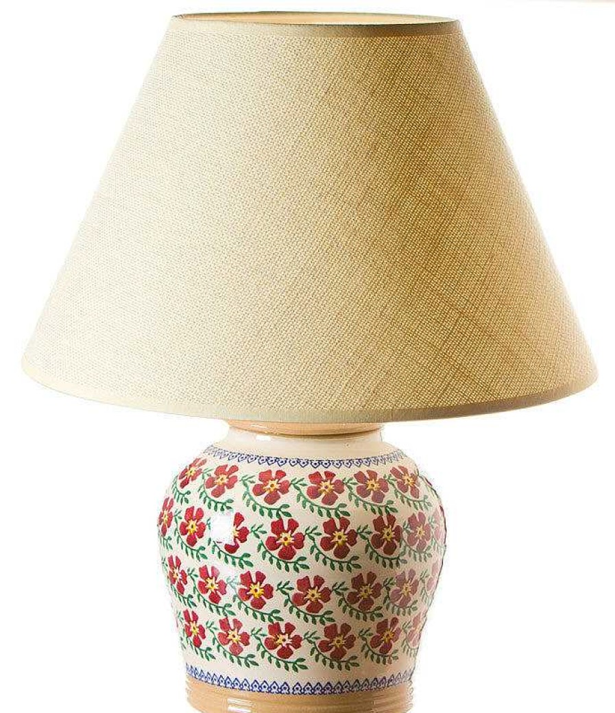 Nicholas Mosse 7" Lamp Old Rose Base Only Hot