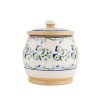 Nicholas Mosse Small Round Lidded Jar Forget Me Not Hot