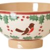 Nicholas Mosse Small Bowl Winter Robin New