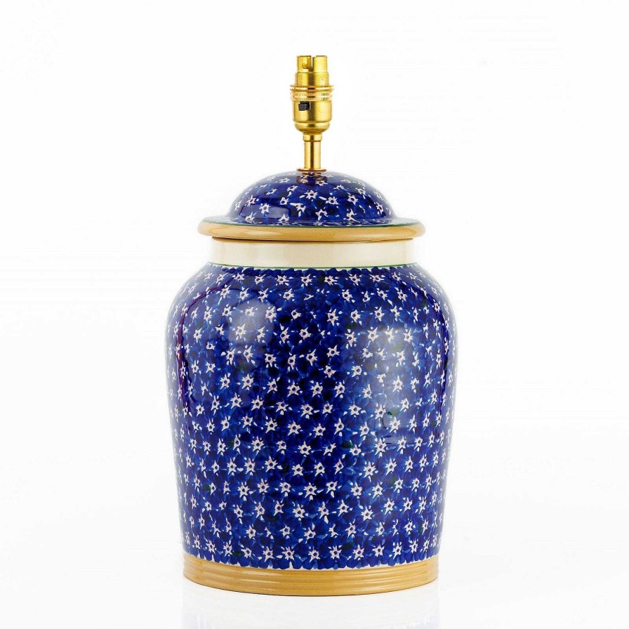 Nicholas Mosse Tall Lamp Dark Blue Clearance