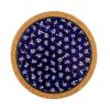 Nicholas Mosse Trivet Round Dark Blue Lawn Wholesale