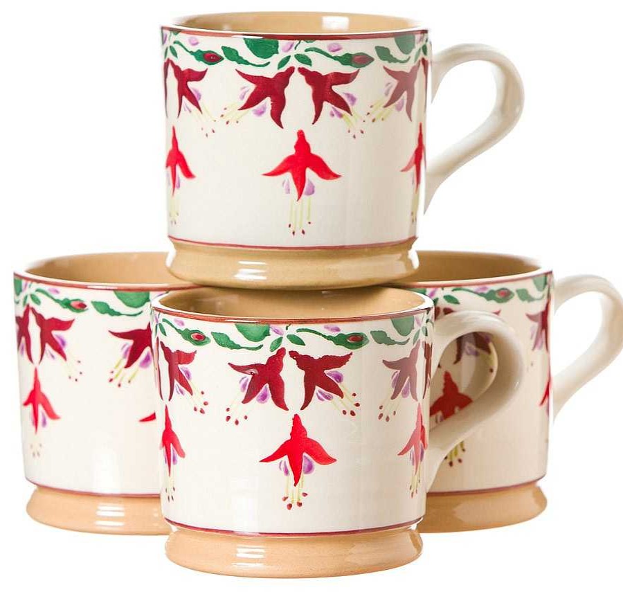 Nicholas Mosse 4 Large Mugs Fuchsia Best