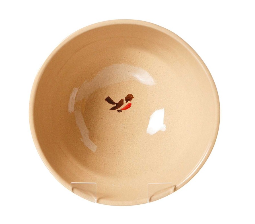 Nicholas Mosse Medium Bowl Winter Robin Online