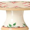 Nicholas Mosse 9" Footed Cake Plate Fuchsia New