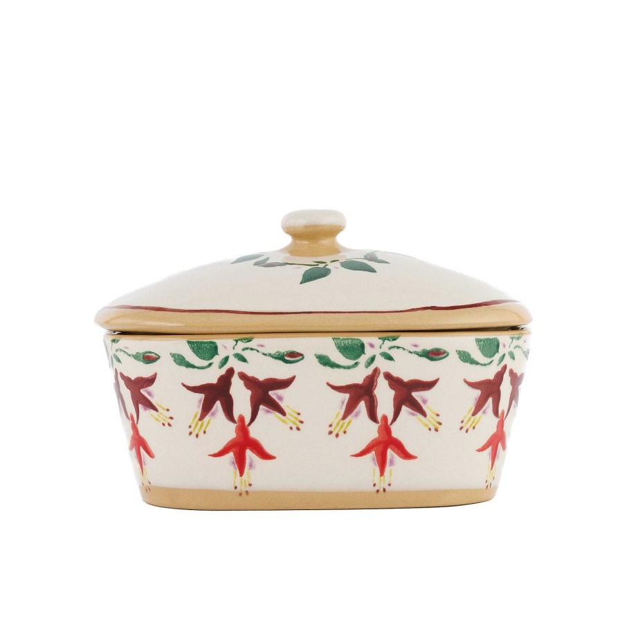 Nicholas Mosse Covered Butterdish Fuchsia Clearance