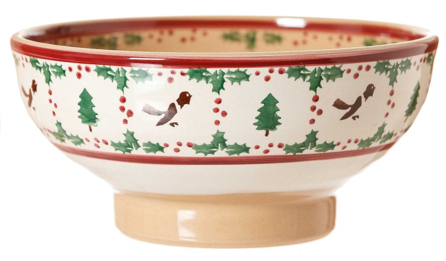 Nicholas Mosse Large Bowl Winter Robin Online