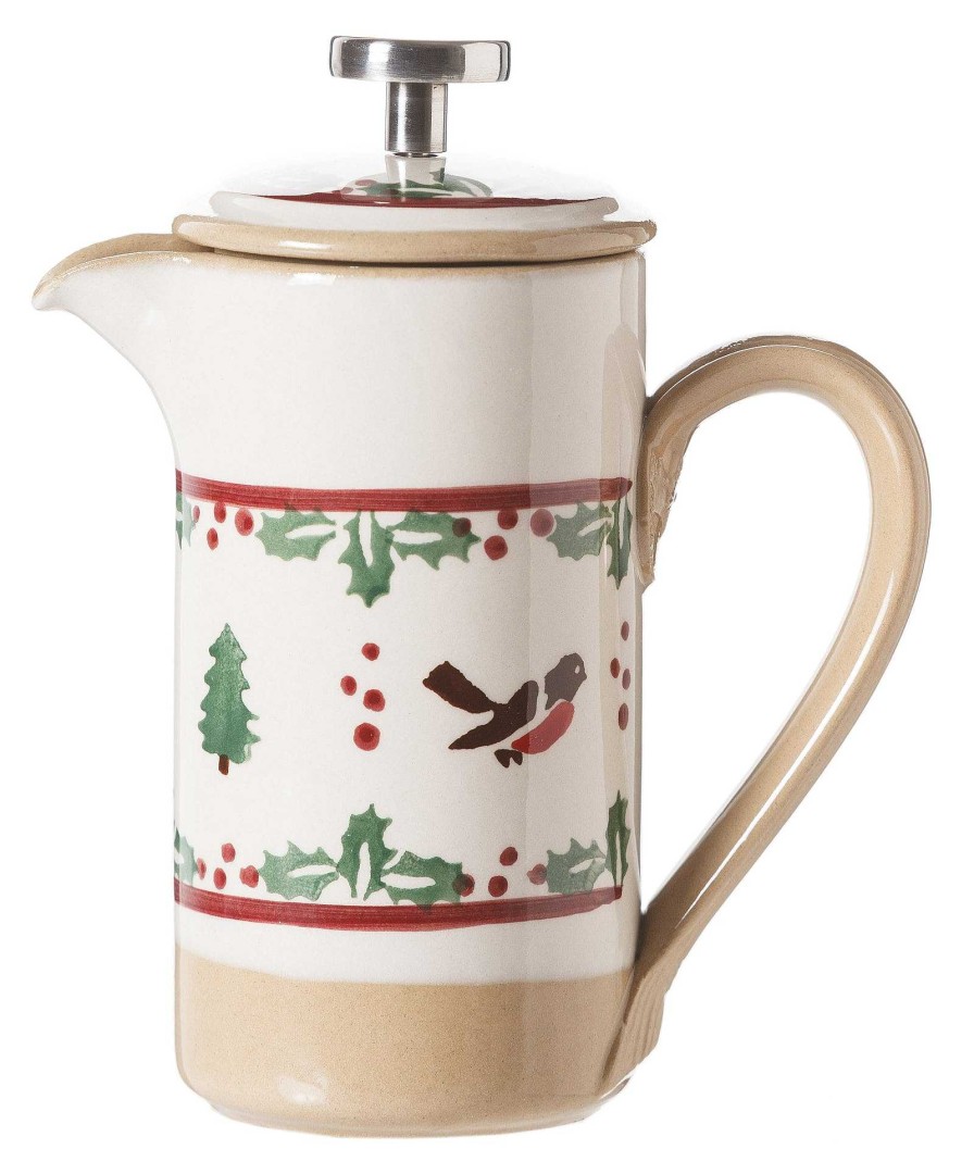 Nicholas Mosse Small Cafetiere Winter Robin Online