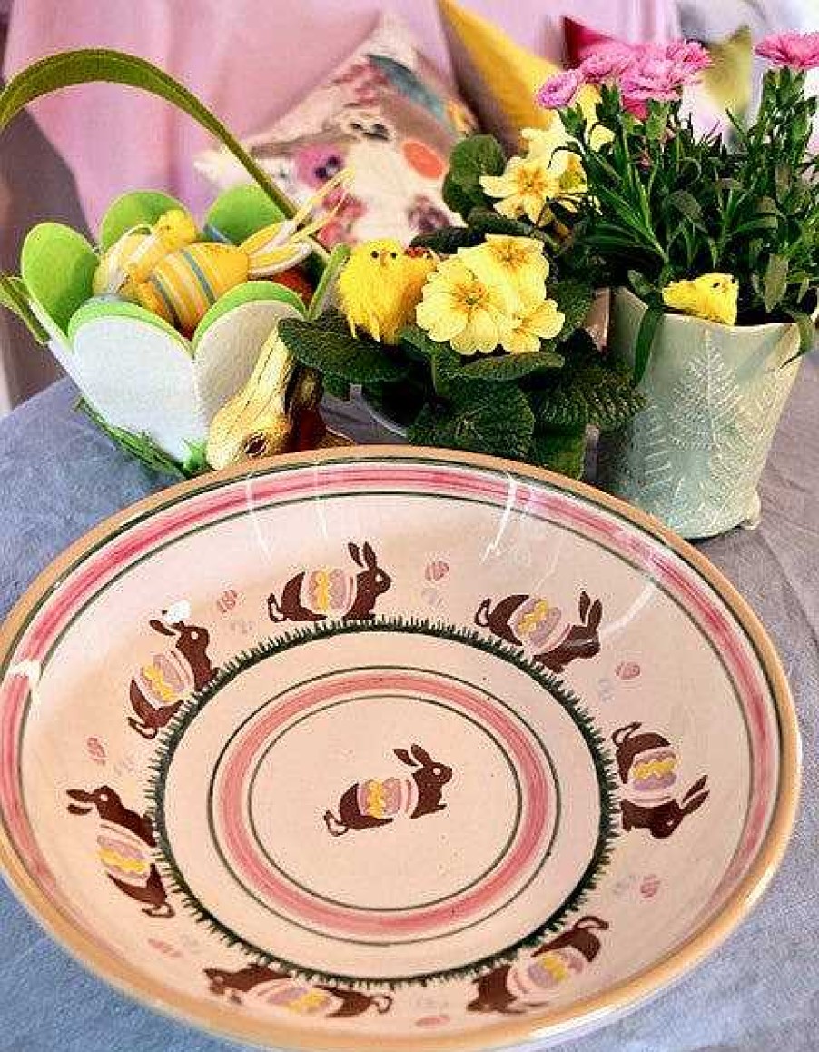 Nicholas Mosse Fruit Bowl Easter Bunny 2023 New