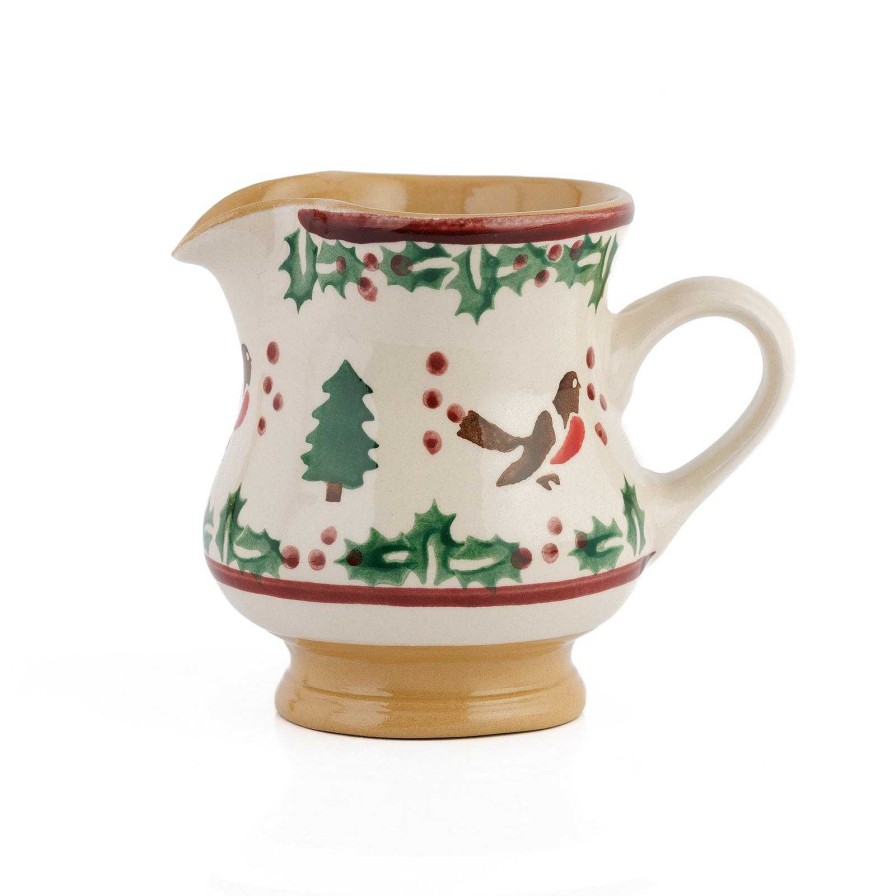 Nicholas Mosse Small Jug Winter Robin Wholesale