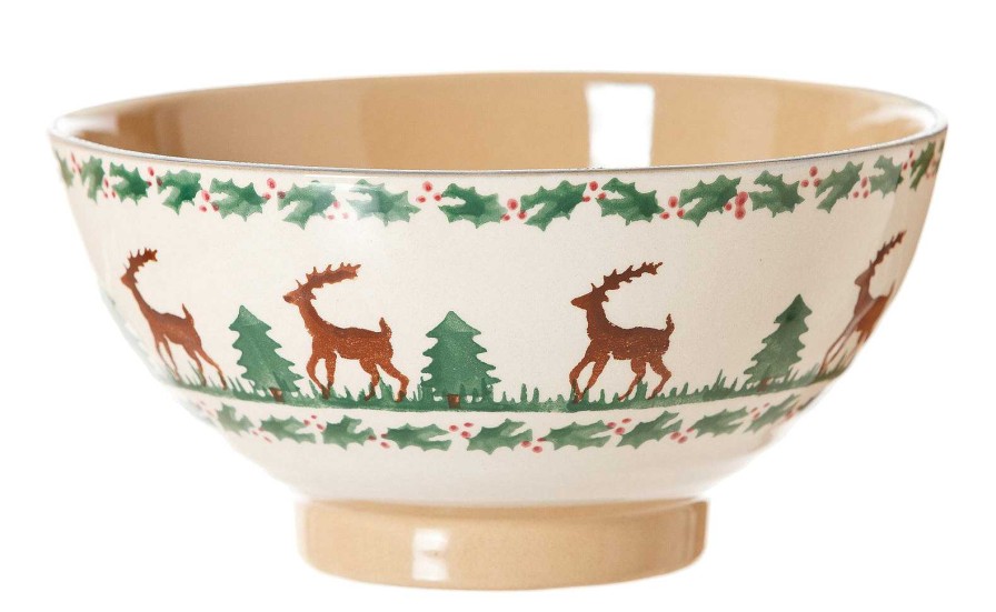 Nicholas Mosse Vegetable Bowl Reindeer Best