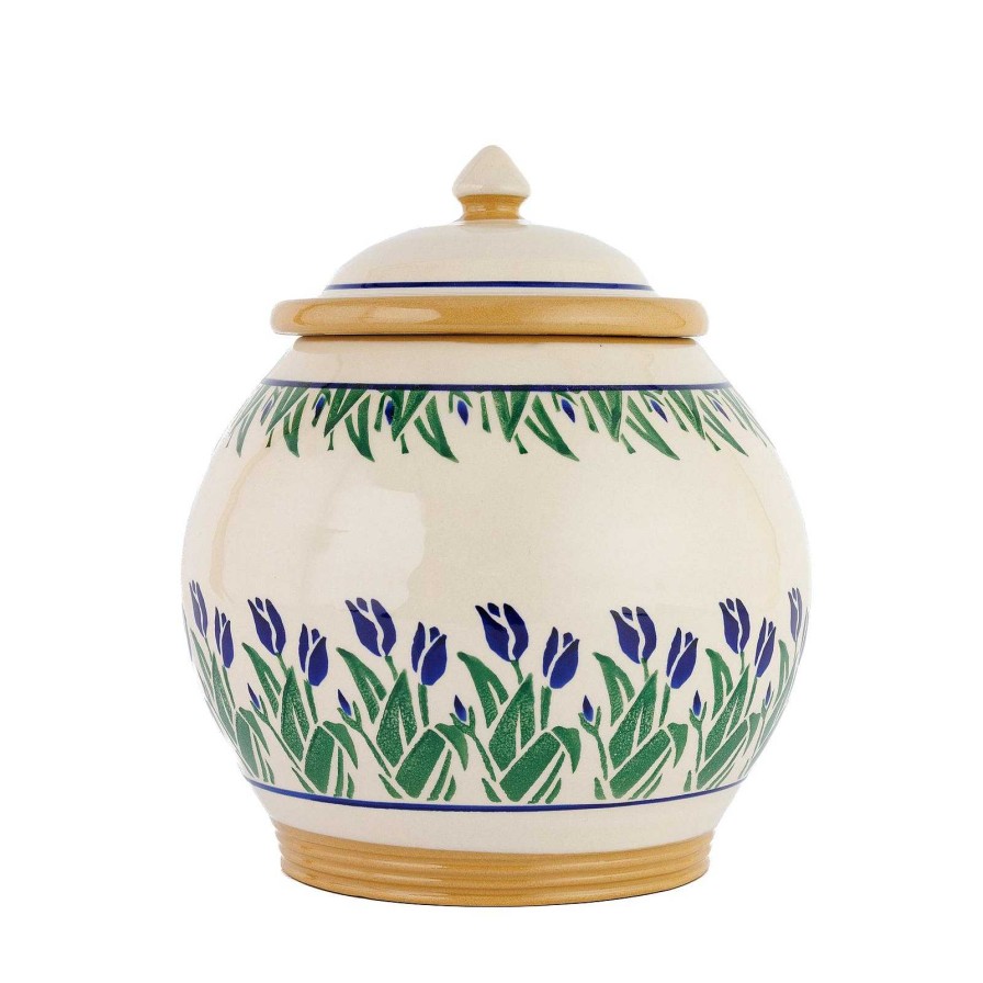 Nicholas Mosse Cookie Jar Blue Blooms Online