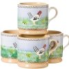 Nicholas Mosse 4 Small Mugs Hen New