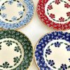 Nicholas Mosse Dessert Plates Assorted Lawn Set Of 4 New