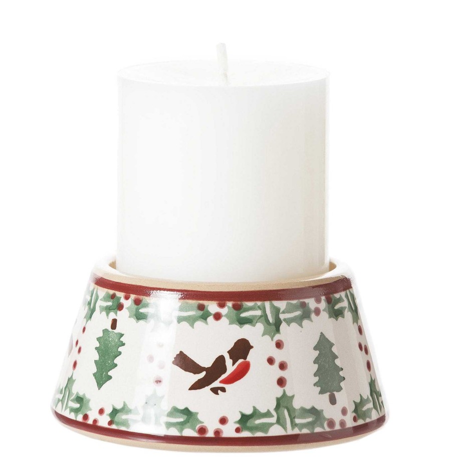 Nicholas Mosse Reverse Candlestick And Candle Winter Robin Hot