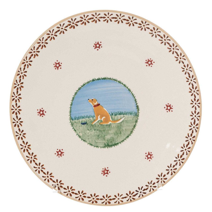 Nicholas Mosse Everyday Plate Dog New