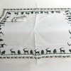 Nicholas Mosse Tablecloth Square Reindeer Linen 40" Clearance