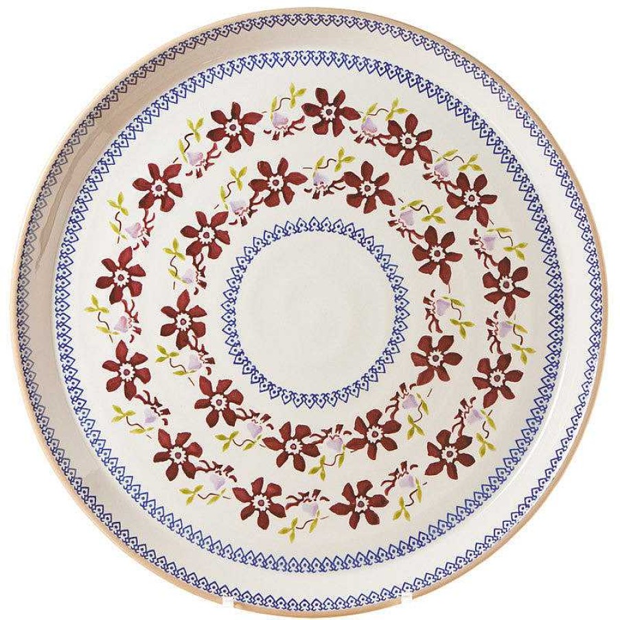 Nicholas Mosse Presentation Platter Clematis Hot