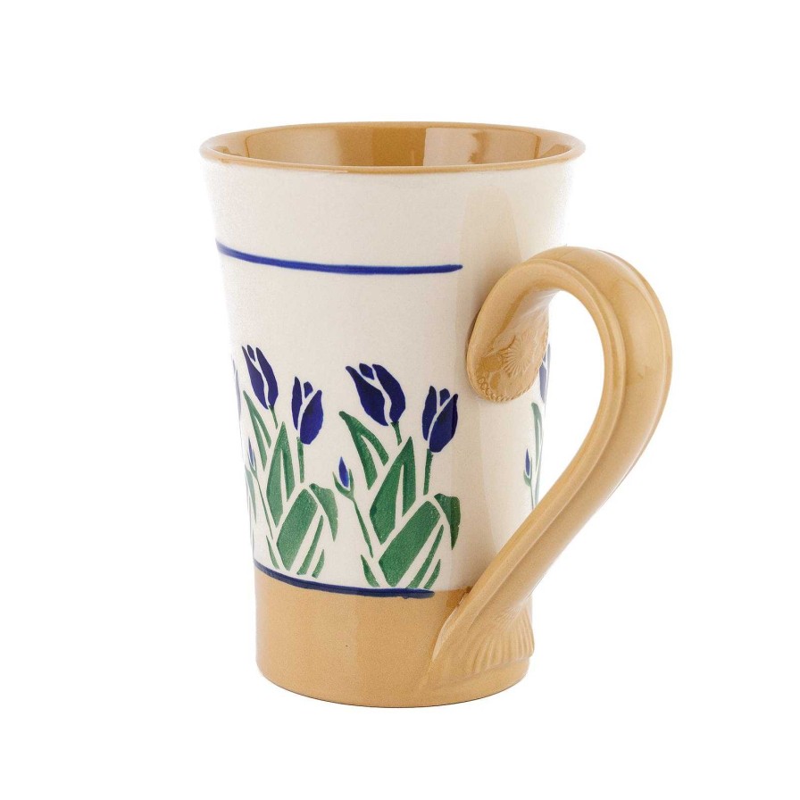 Nicholas Mosse Tall Mug Blue Blooms Best