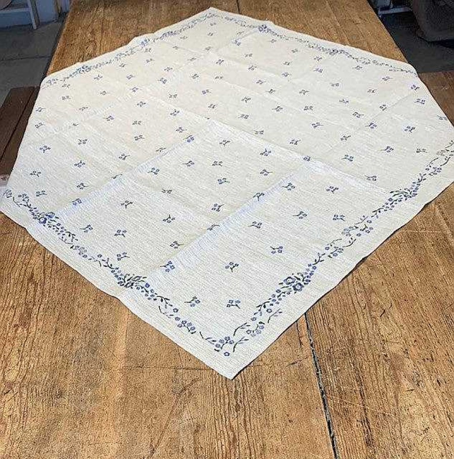 Nicholas Mosse Tablecloth Square Forget Me Not 40" Wholesale