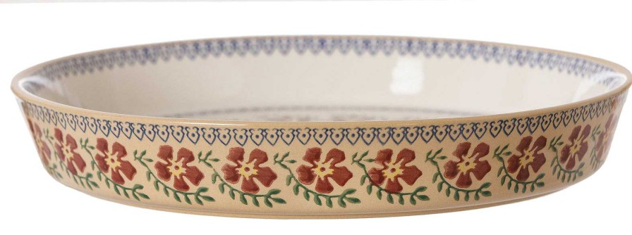 Nicholas Mosse Large Quiche Dish Old Rose Online