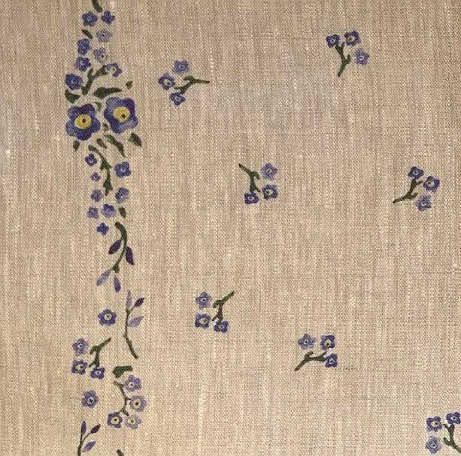 Nicholas Mosse Tablecloth Forget Me Not Linen 55 X 99 Clearance