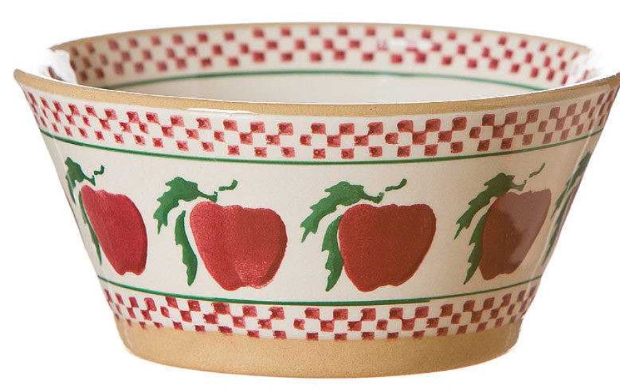 Nicholas Mosse Small Angled Bowl Apple Hot