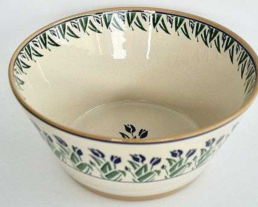 Nicholas Mosse Large Angled Bowl Blue Blooms Online