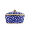 Nicholas Mosse Covered Butterdish Dark Blue Lawn Best