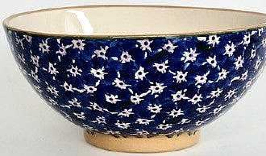 Nicholas Mosse Vegetable Bowl Dark Blue Lawn New