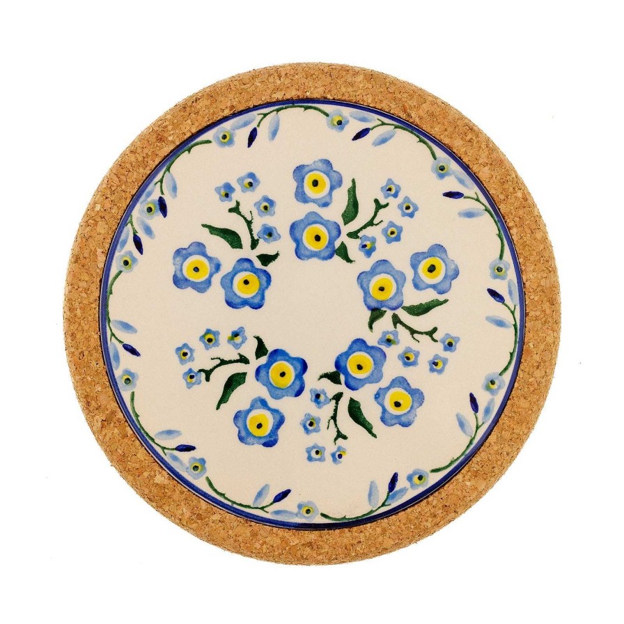 Nicholas Mosse Trivet Round Forget Me Not Best