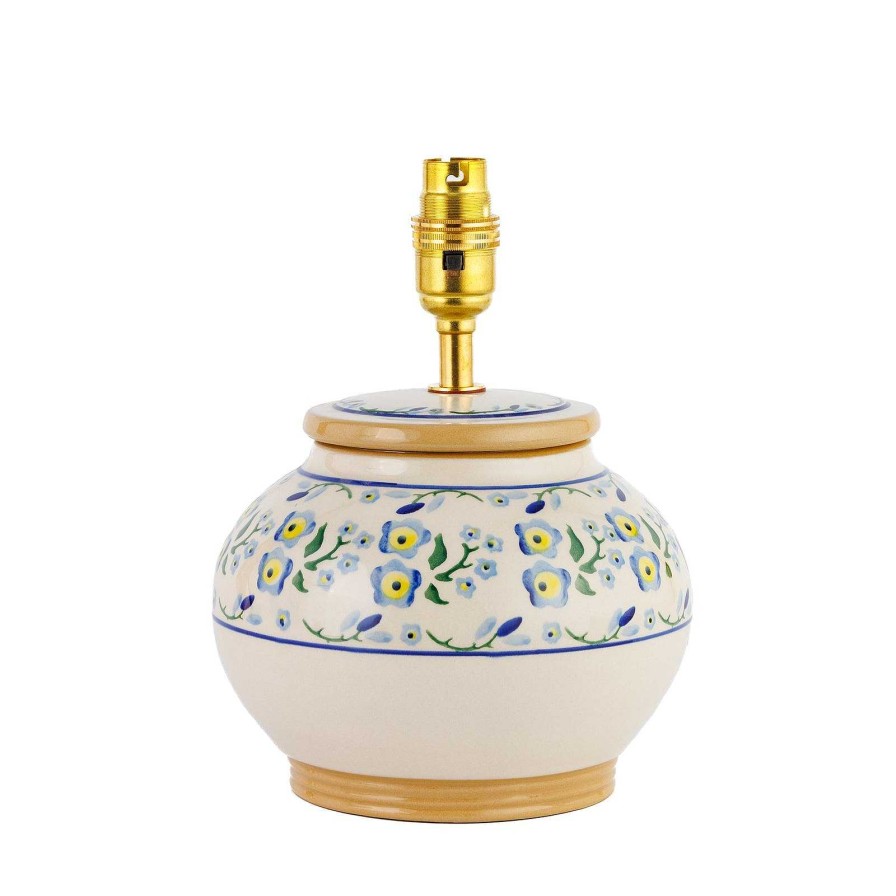 Nicholas Mosse 5" Lamp Forget Me Not Base Only Clearance