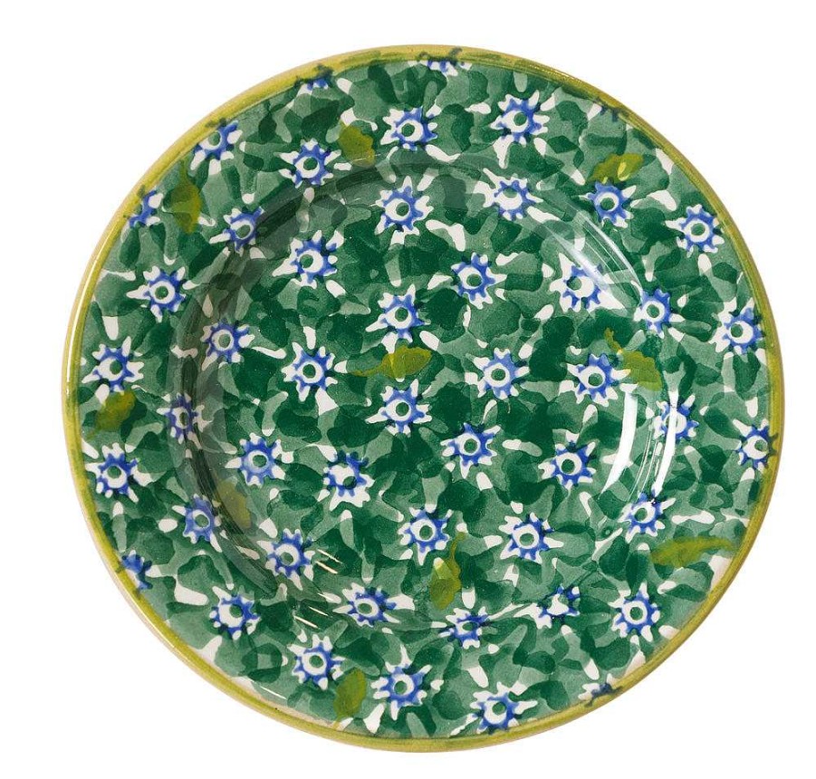 Nicholas Mosse Tiny Plate Green Lawn New