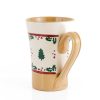 Nicholas Mosse Tall Mug Winter Robin New