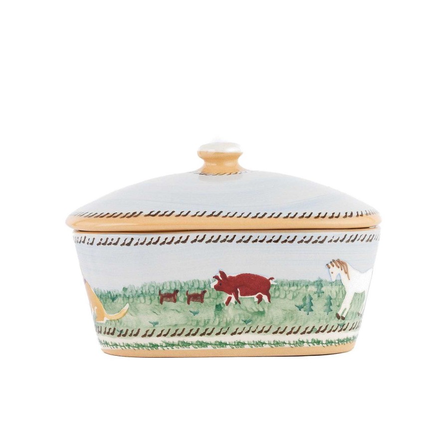 Nicholas Mosse Covered Butterdish Assorted Animals Online