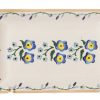 Nicholas Mosse Small Rectangle Plate Forget Me Not New