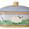 Nicholas Mosse Covered Butterdish Assorted Animals Best