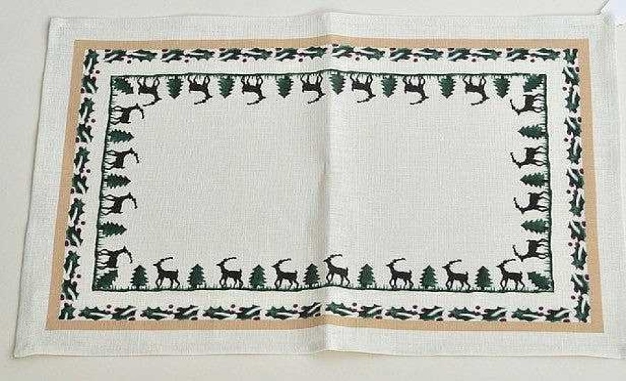 Nicholas Mosse Placemat Reindeer Linen Wholesale