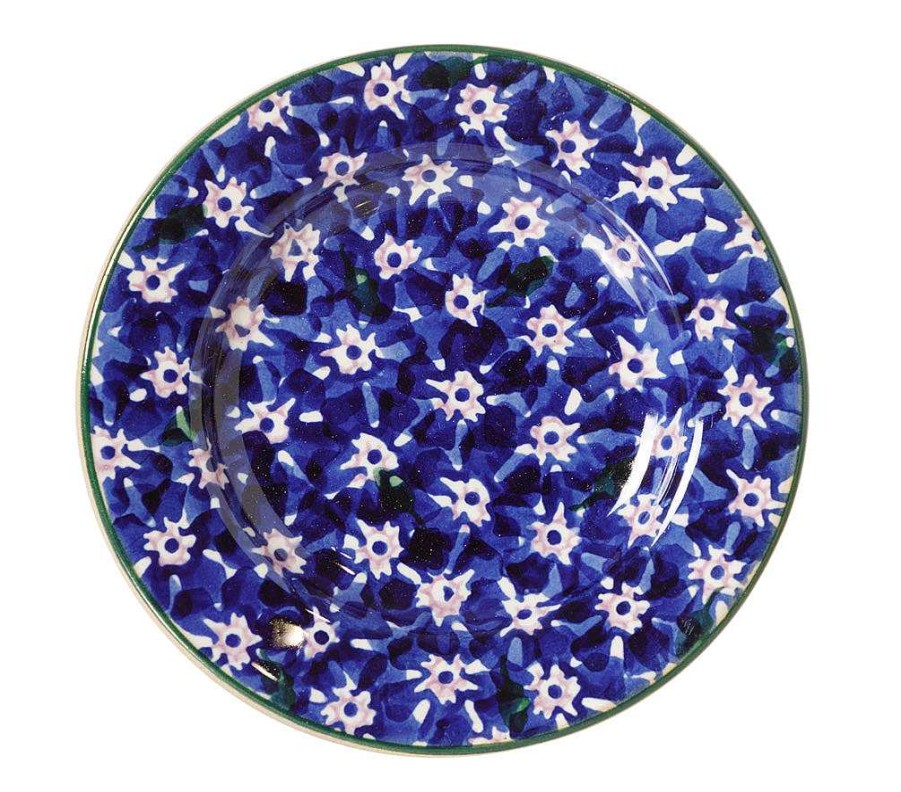 Nicholas Mosse Tiny Plate Dark Blue Lawn Best