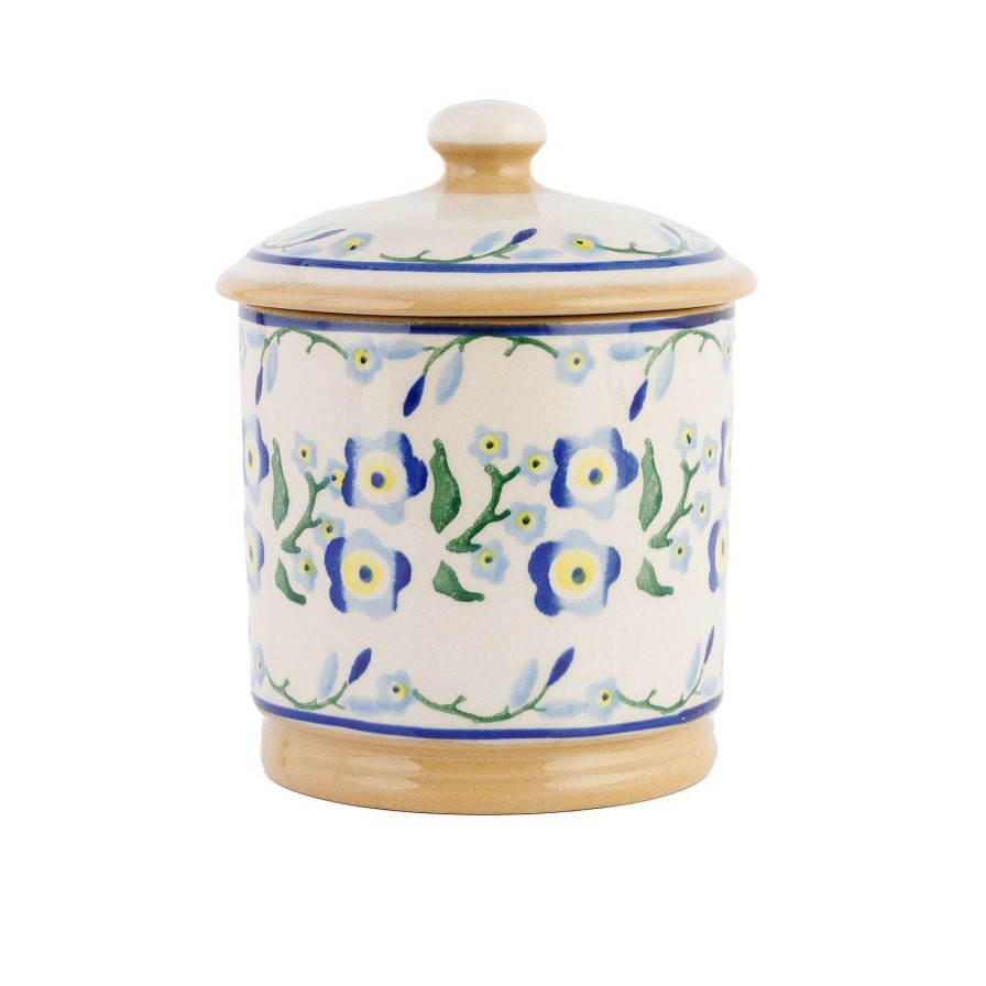 Nicholas Mosse Lidded Sugar Bowl Forget Me Not Online