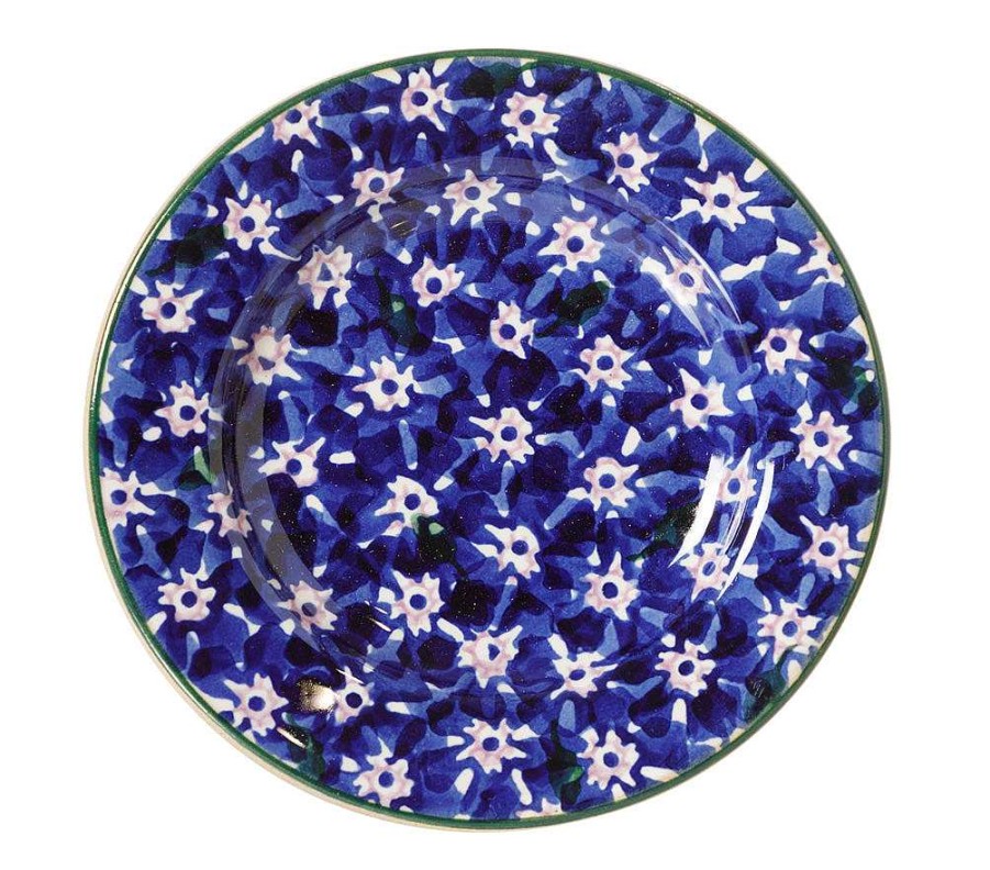 Nicholas Mosse Tiny Plate Dark Blue Lawn Best