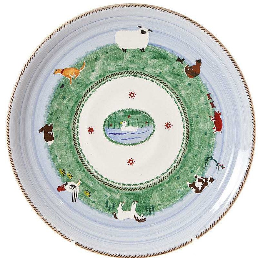 Nicholas Mosse Shallow Dish Assorted Animals Clearance