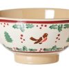 Nicholas Mosse Medium Bowl Winter Robin Online