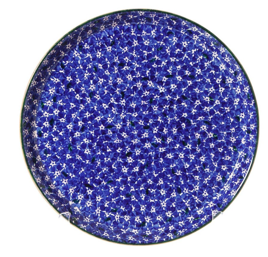 Nicholas Mosse Presentation Platter Lawn Dark Blue Best