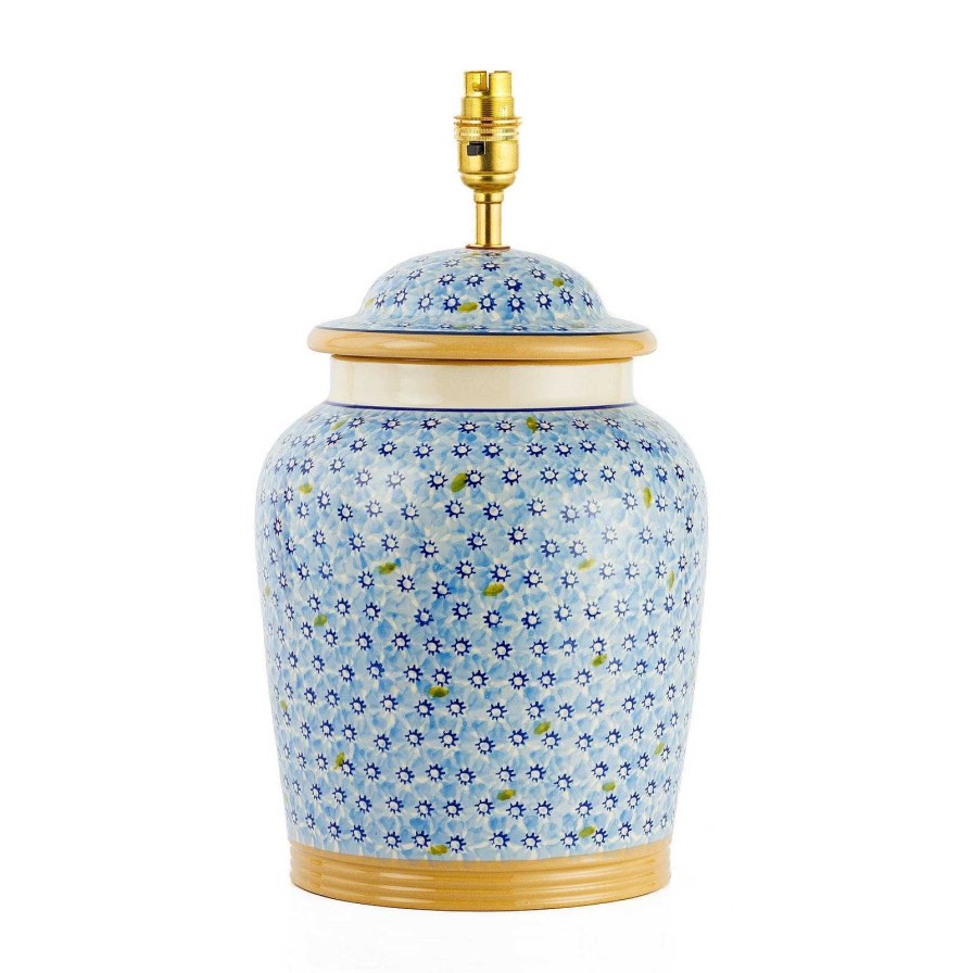 Nicholas Mosse Tall Lamp Light Blue Lawn Online