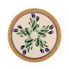 Nicholas Mosse Trivet Round Blue Blooms Best