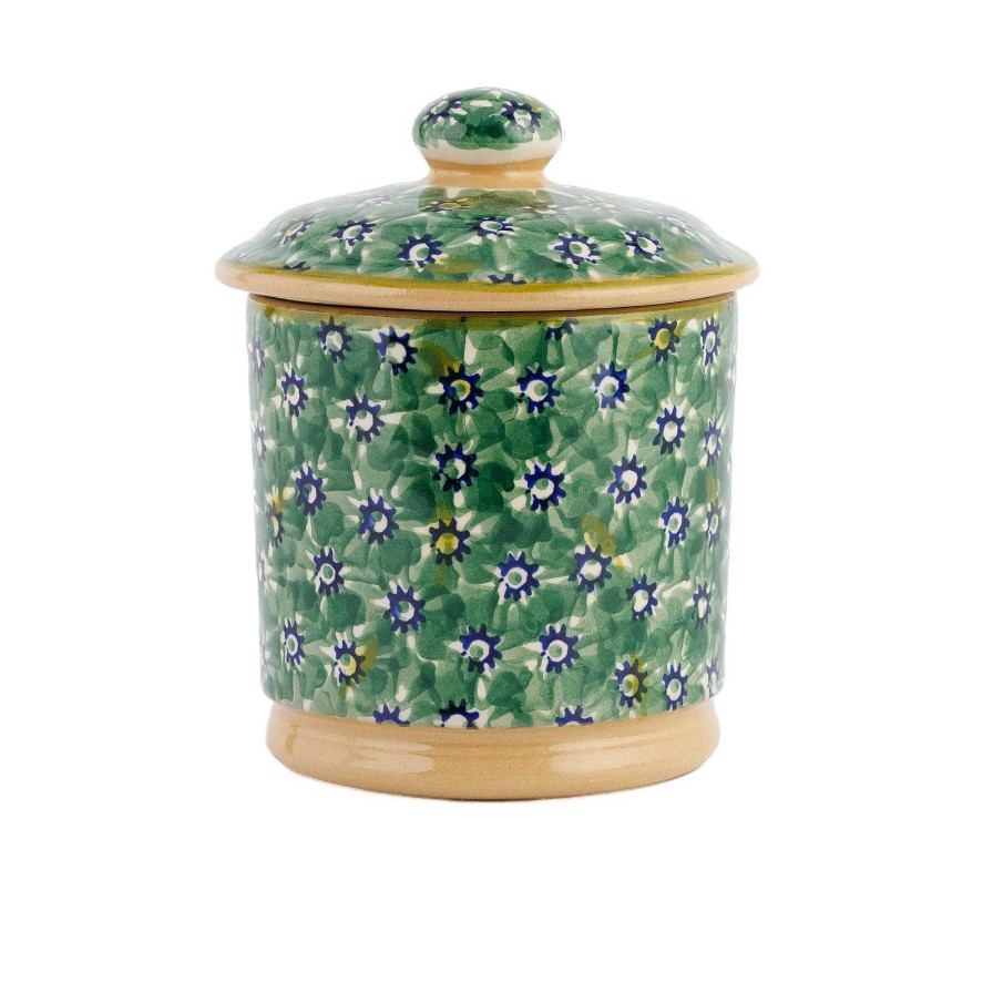 Nicholas Mosse Lidded Sugar Bowl Lawn Green Best