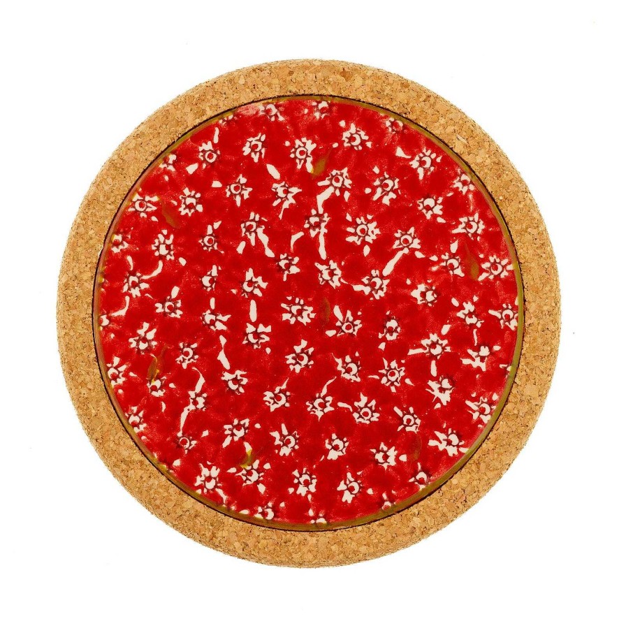 Nicholas Mosse Trivet Round Red Lawn Online